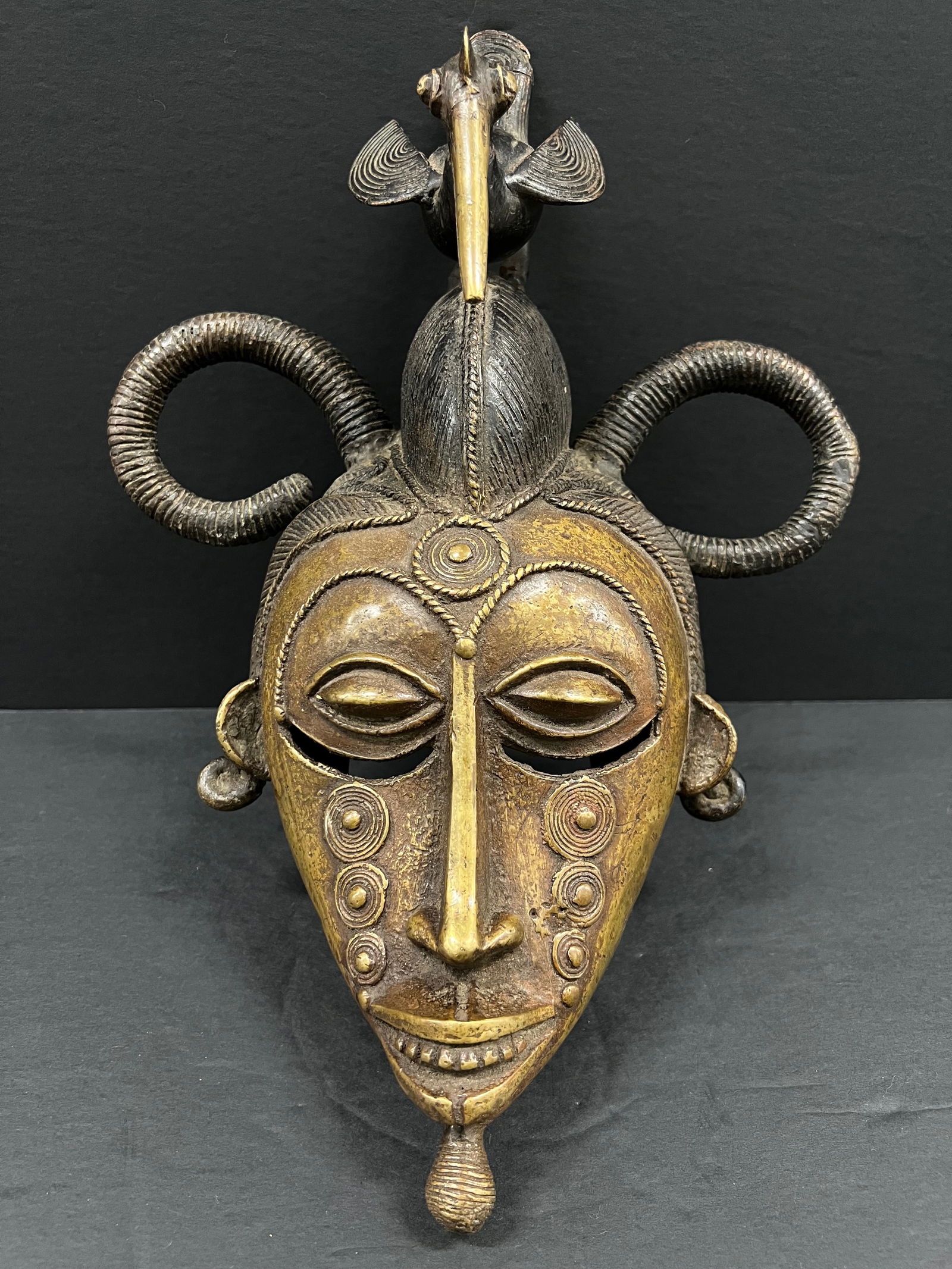 Bronze Senufo Mask (1 of 8)