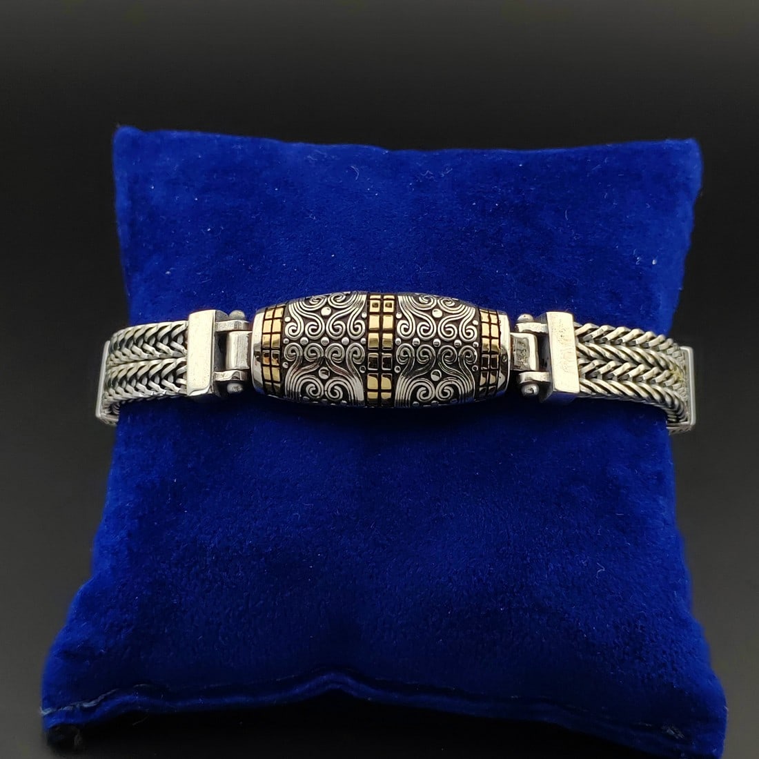 925 Sterling Silver Men's Bracelet (1 of 8)