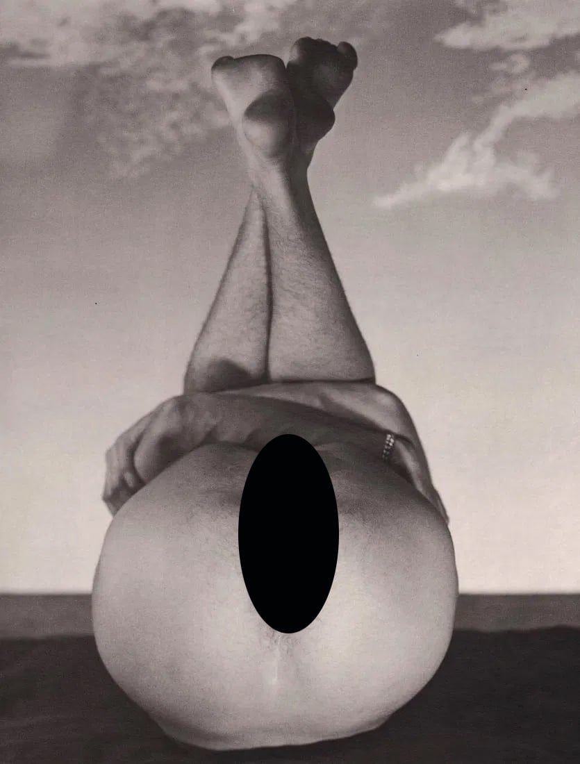 GEORGE PLATT LYNES - Male Figure, 1951 (1 of 2)