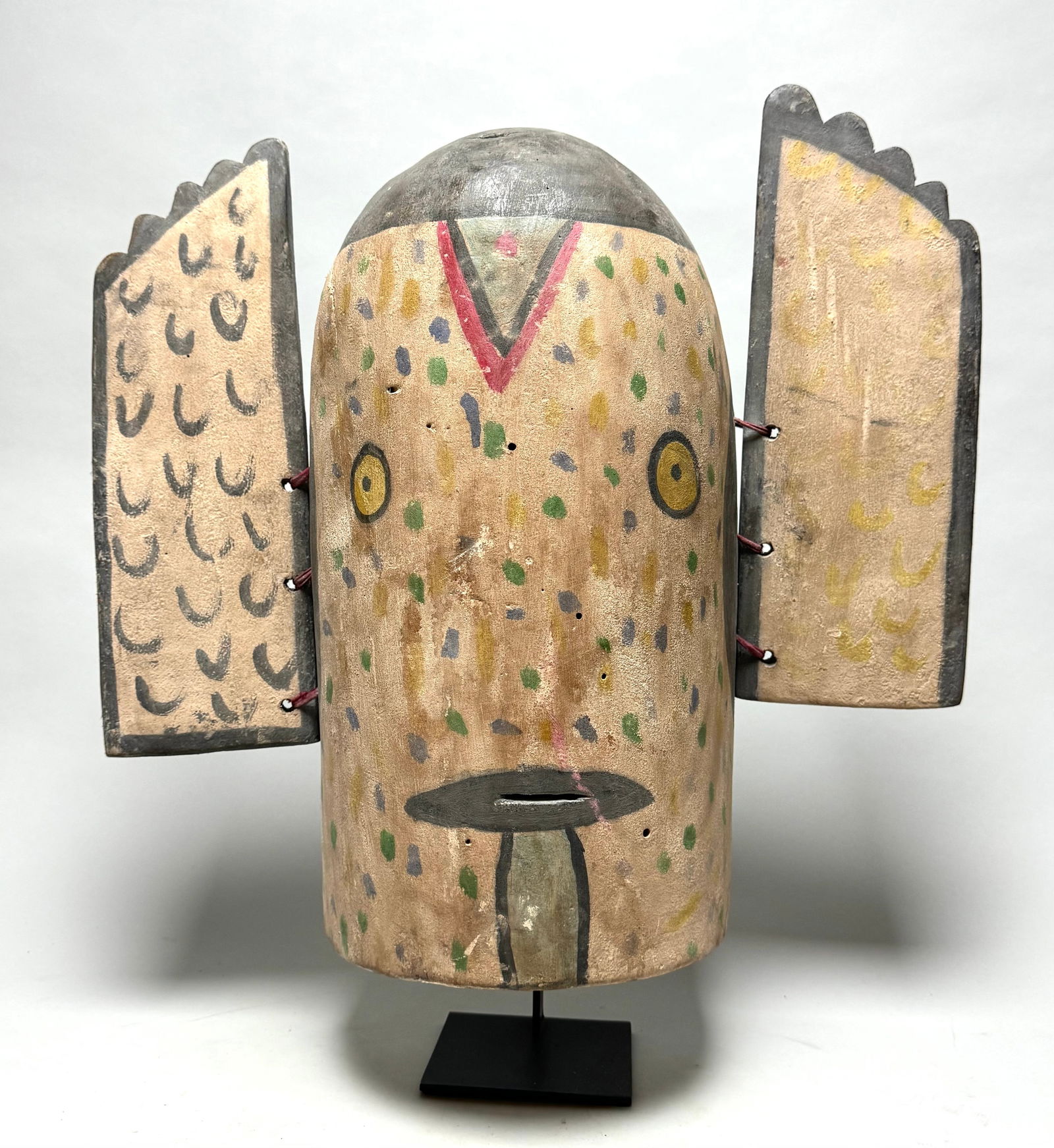 Large Kachina mask - wood - Hopi - Arizona, USA (1 of 14)