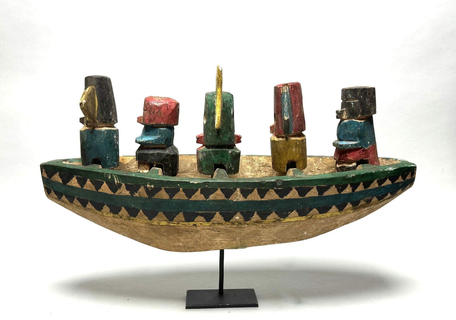 Kachina canoe - wood - Hopi - Arizona, USA (1 of 19)