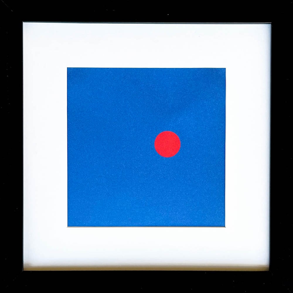 Ellsworth Kelly Linogravure Line Form Color 11: Artist: Ellsworth Kelly Title: Line Form Color 11 Medium: Linogravure Marks: Not signed not numbered Printed: 1999 by Heinrich Winterscheidt, Dusseldorf Size: 7.75 x 7.50 inch Provenance: Line Form Co