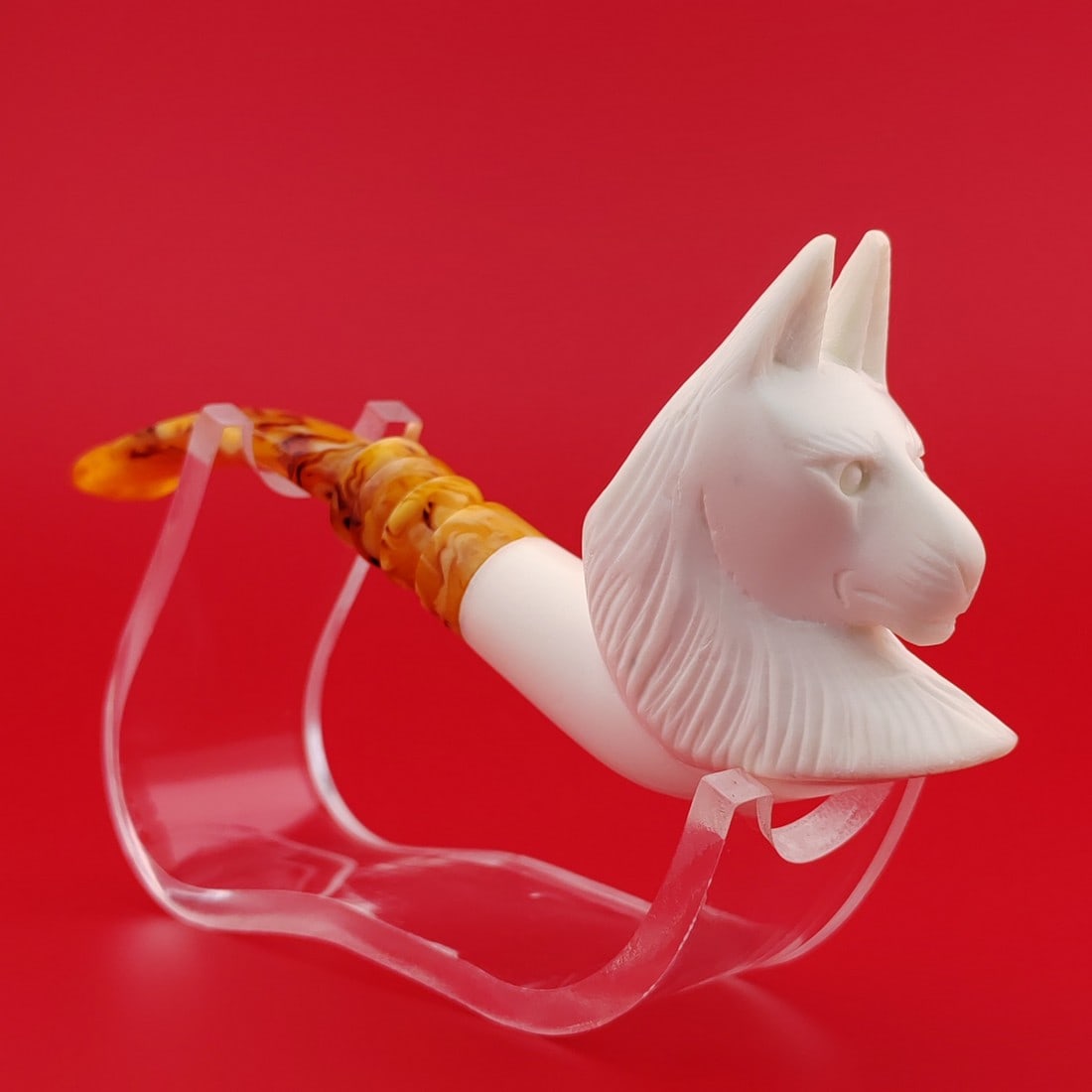 Wolf Meerschaum Pipe (1 of 8)