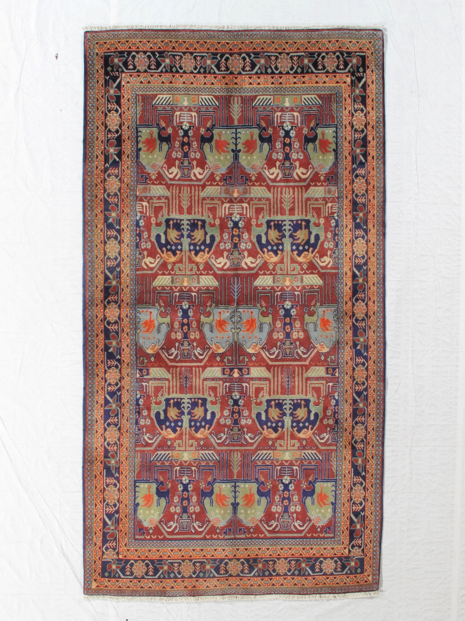 Hand Knotted Persian Ardebil Rug 5 x 9.4 ft. (1 of 5)