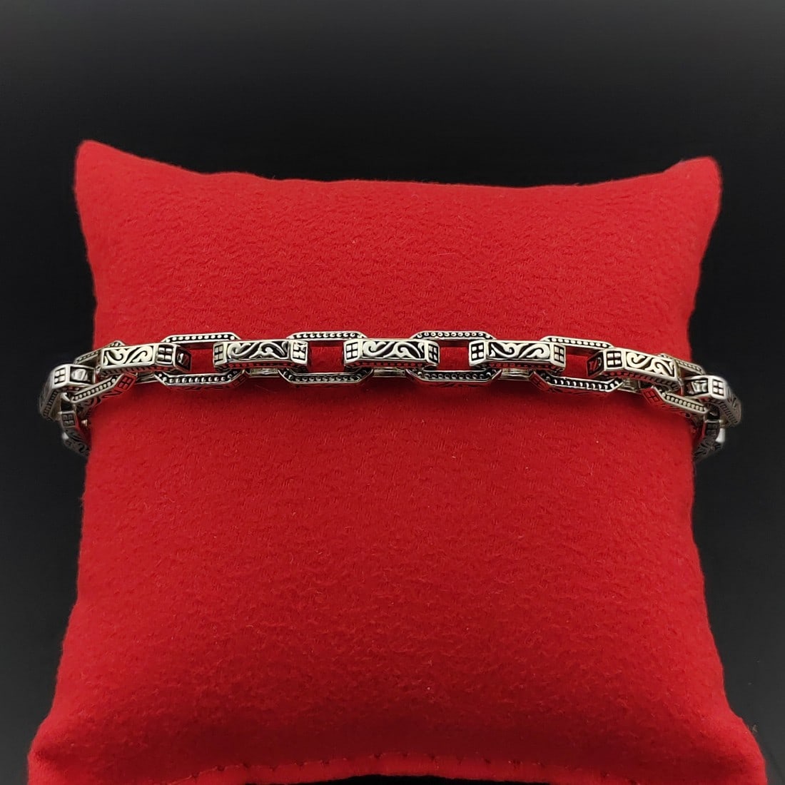 925 Sterling Silver Men's Bracelet (1 of 8)