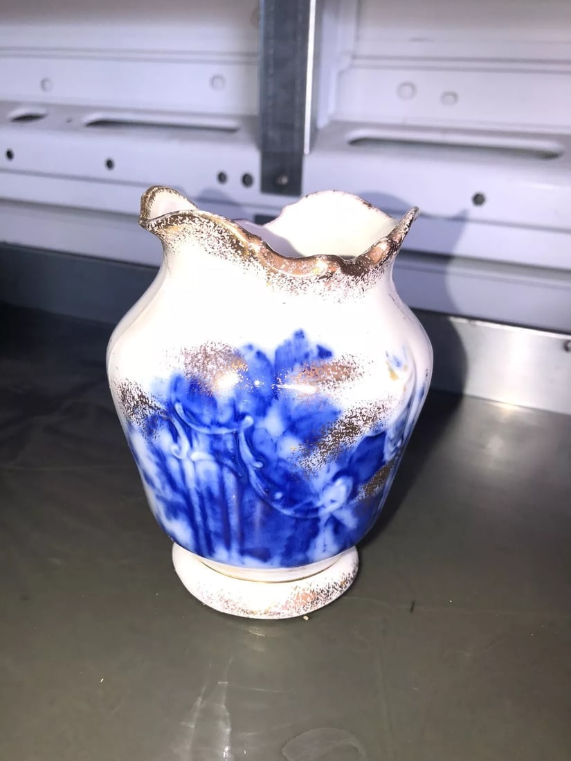 Flow Blue Vase (1 of 4)