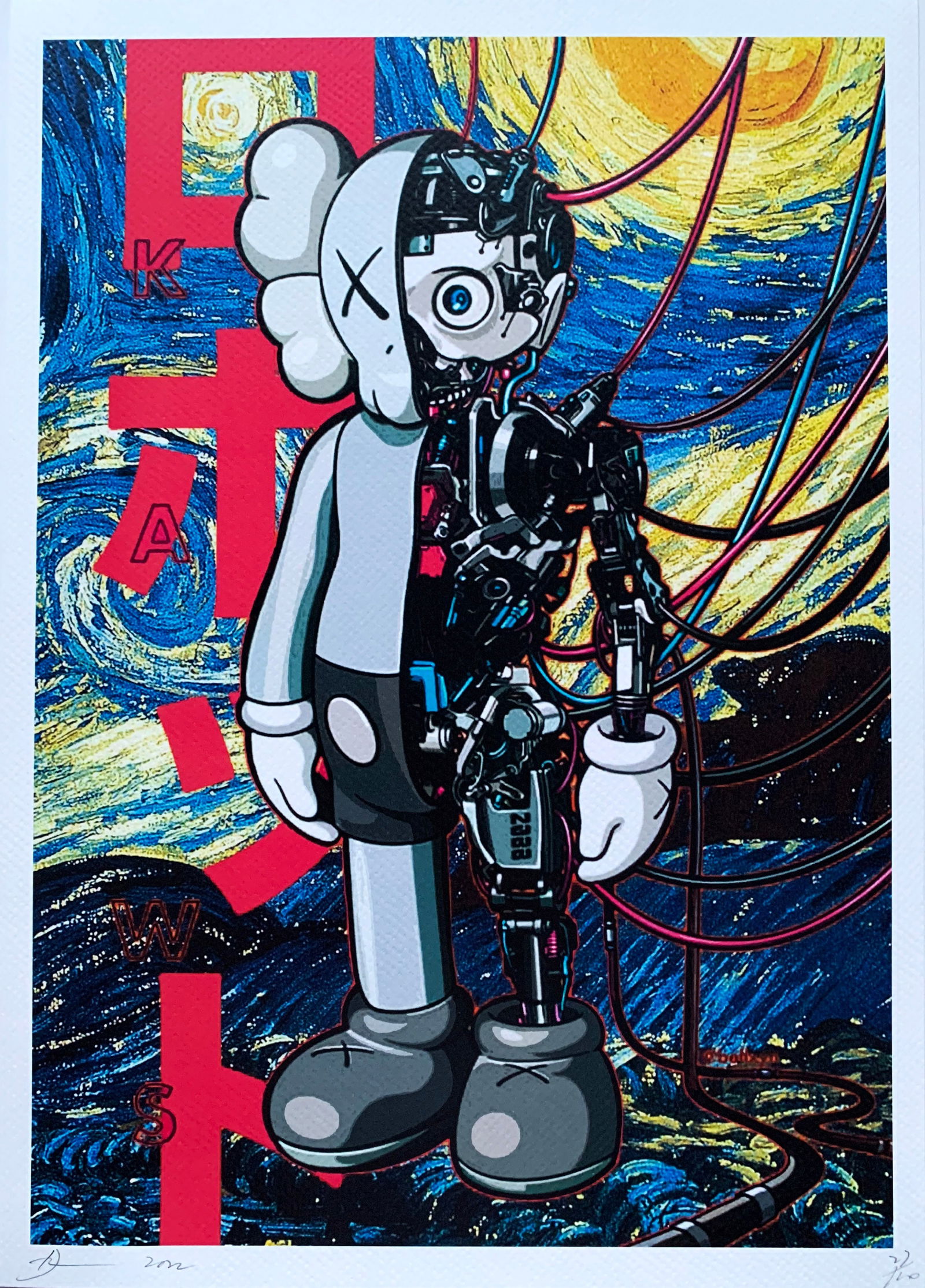 DEATH NYC カウズ KAWS　極美品／未使用 Death Nyc Kaws