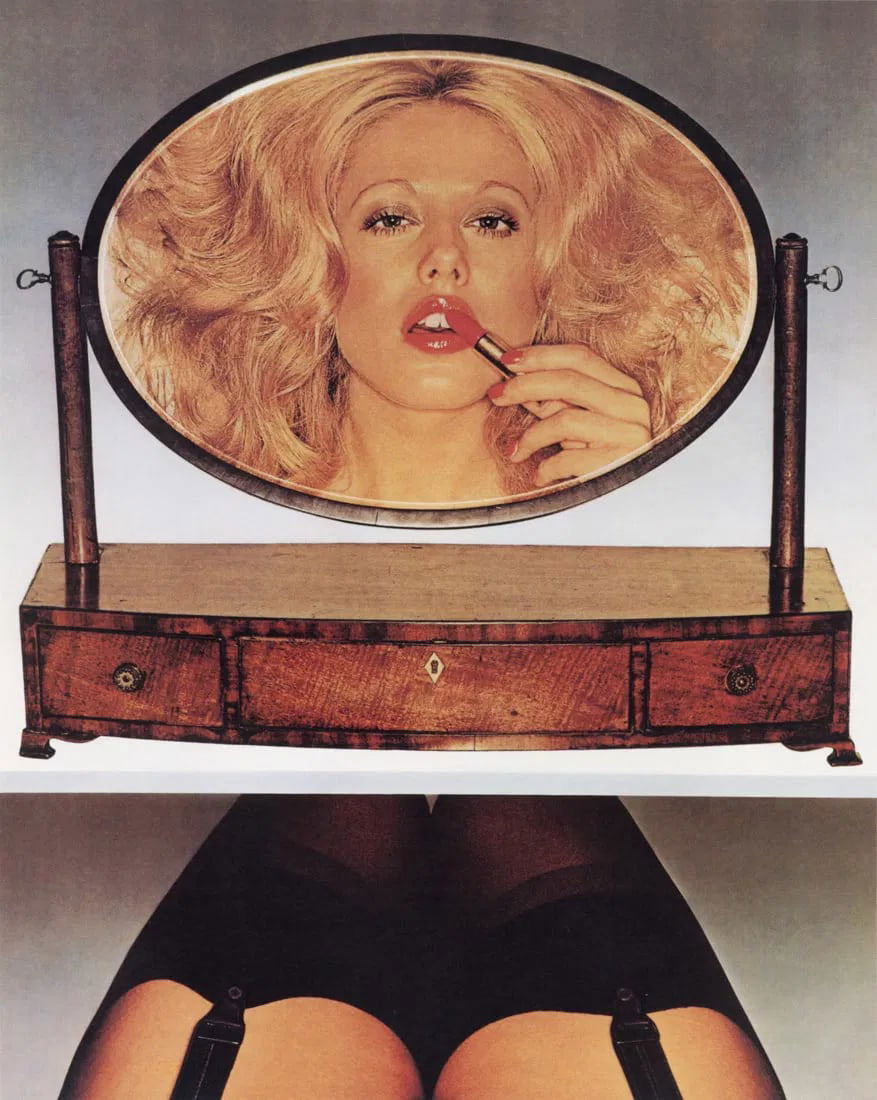 BRIAN DUFFY - Nicki Howorth, London, 1973: Artist: Brian Duffy Title: Nicki Howorth, London, 1973 Medium: Photo Litho, 2015, Italy Dimensions: 7.55x9.45" Description: Heat Wax Mounted on 11x14" Conservation Board Artist Bio: Brian Duffy was an