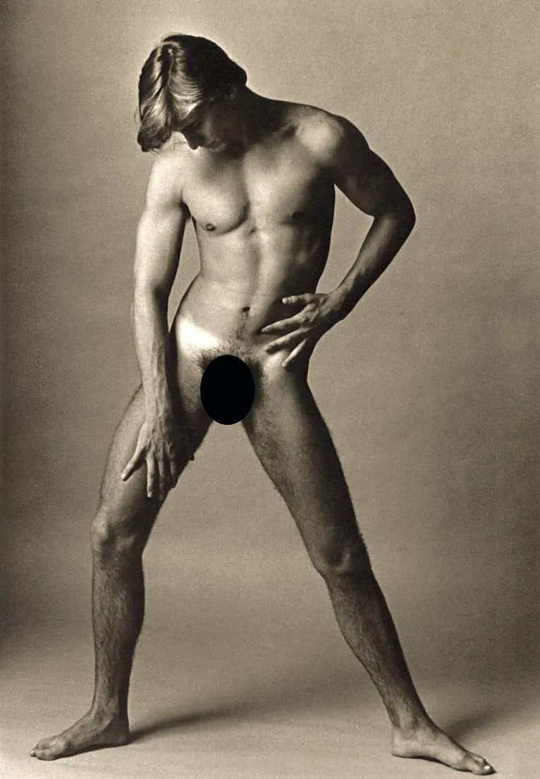 KEN HAAK - Untitled, 1984: Artist: Ken Haak Title: Untitled, 1984 Medium: Photo Litho, 1986, USA Dimensions: 6.55x9.75" Description: Heat Wax Mounted on 11x14" Conservation Board Artist Bio: Ken Haak (1923 - 1991) Celebrated fa