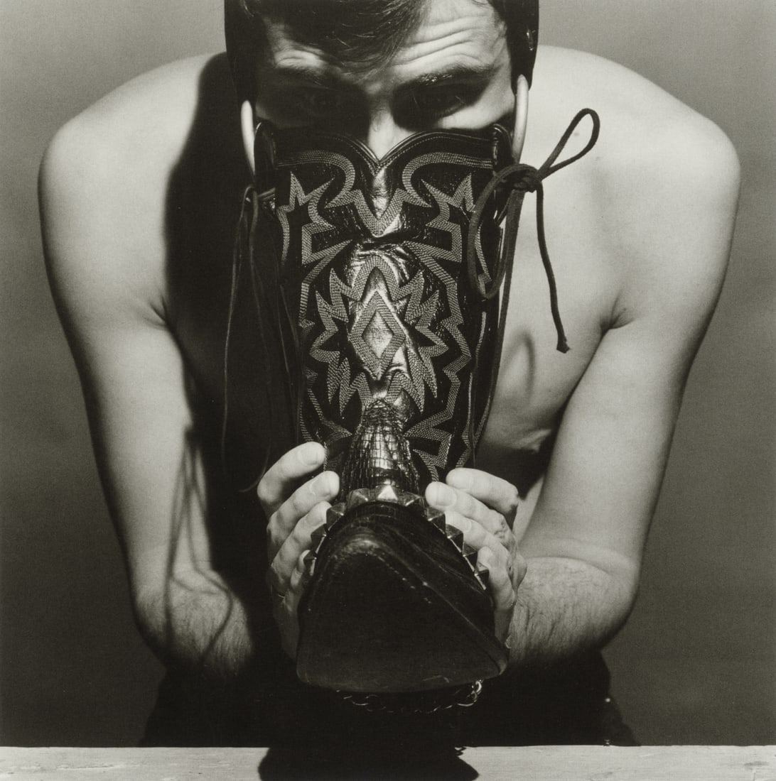 ROBERT MAPPLETHORPE - Boot Fetish, 1979 (1 of 1)