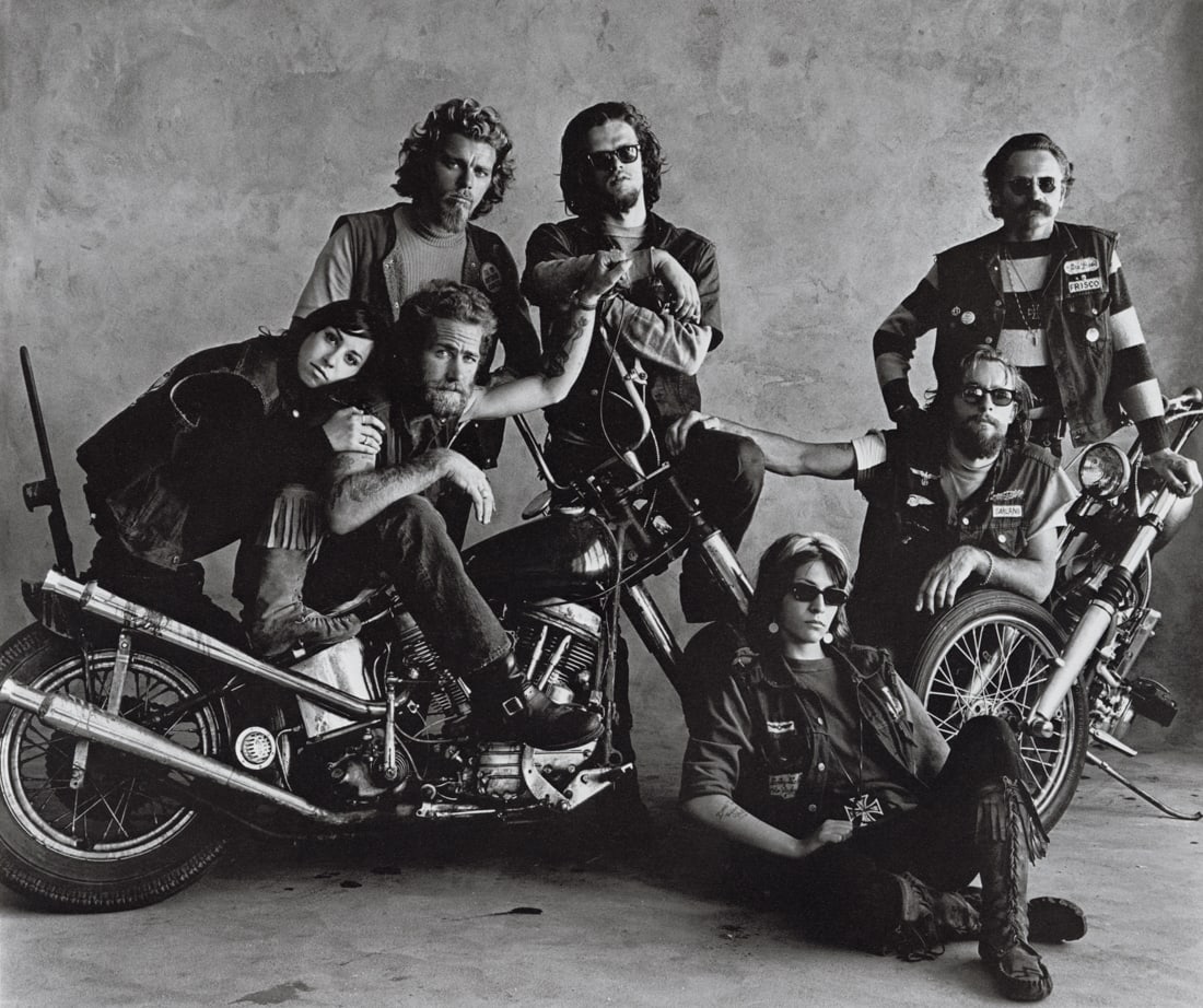 IRVING PENN - Hell's Angels, San Francisco, 1967 (1 of 1)