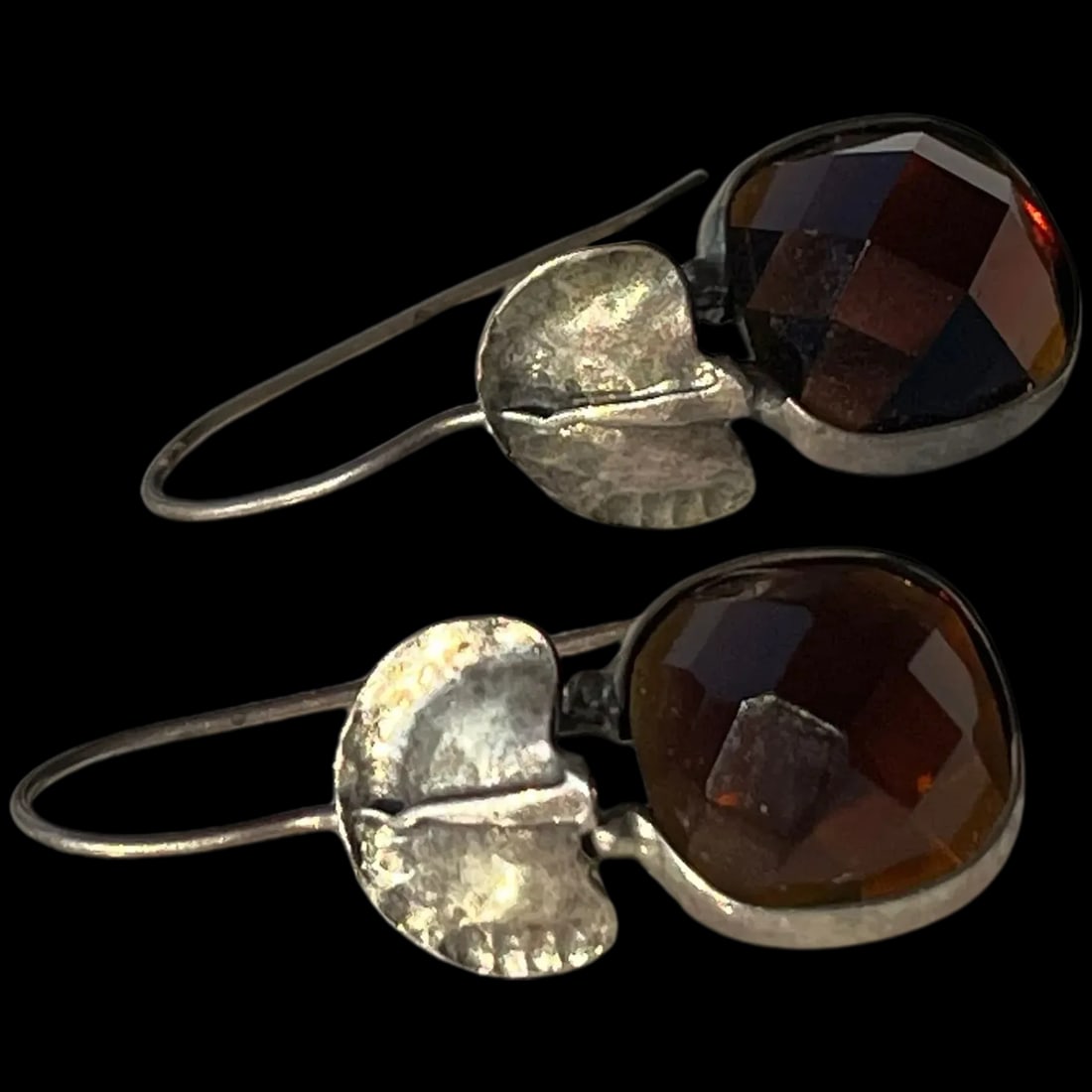 Vintage SILPADA Sterling Silver and Smokey Quartz Earrings (1 of 6)