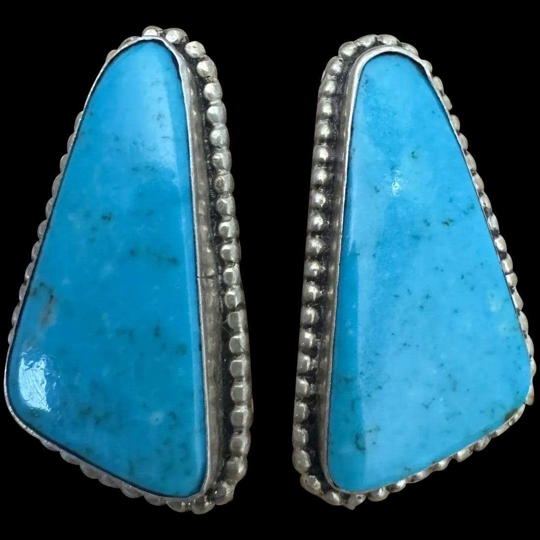 Navajo Turquoise Sterling Silver , Native American Auction