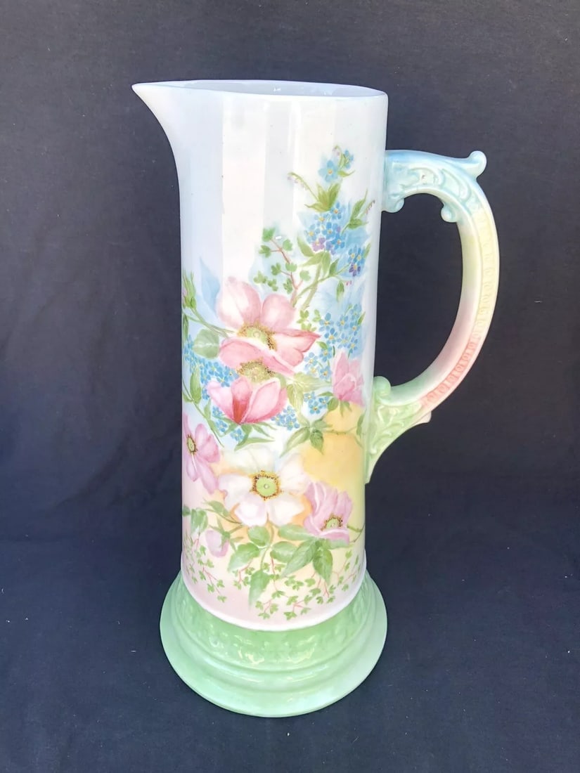 Lenox American Belleek Floral Pitcher (1 of 5)