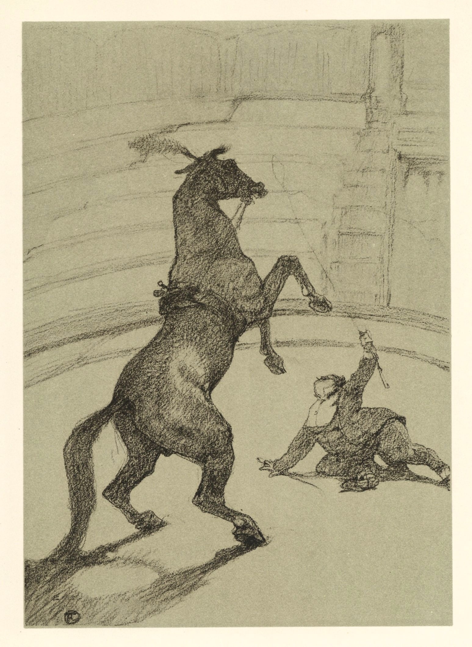 Toulouse-Lautrec lithograph | Circus "Cheval pointant" (1 of 1)