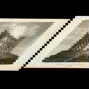 St Catherine’s Chapel, Abbotsbury, Dorsetshire - 1812 engraving: St Catherine’s Chapel, Abbotsbury, Dorsetshire. Engraver: John Greig 1800-1853 (fl.). Artist: after Edward Dayes (1763–1804). Production date: 1812. Condition: good. Reserve: $45.00 Shippi