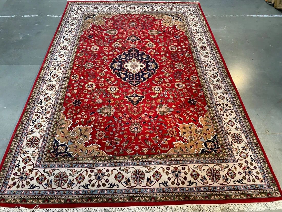 Fine Kashan Rug 8.5x11 (1 of 1)