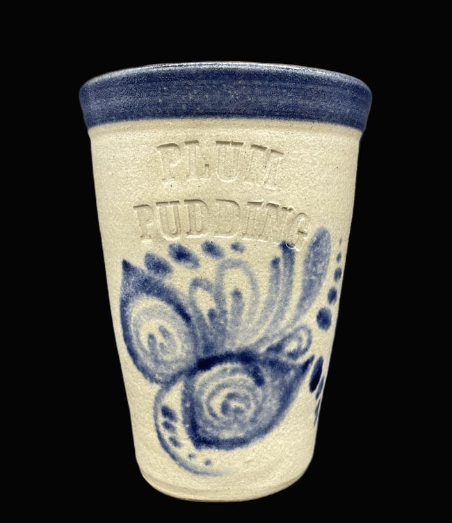 CEDAR SWAMP STONEWARE PLUM PUDDING CROCK JACK BOYKO: StatisticsTotal Pageviews: 16Current Visitors: 3DescriptionTitle: CEDAR SWAMP STONEWARE PLUM PUDDING CROCK JACK BOYKODate/Period: UNKNOWN MODERNDimension: approx 7"Material: StonewareAdditional Inform