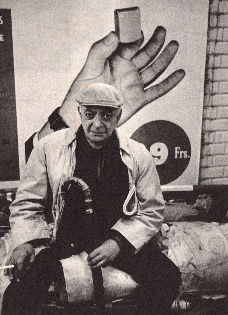 ANDRE KERTESZ - Brassai, 1963: Artist: ANDRE KERTESZ Print Title: Brassai, 1963 Medium: Sheet-Fed Gravure Printing Date:1960's Printed in Switzerland Image size approx. 6.5 x 4.5 inches Andre Kertesz (1894-1985) born Kertesz Andor,