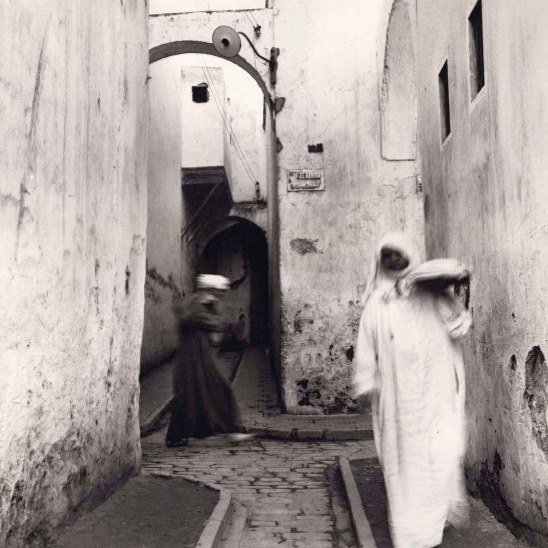 IRVING PENN - Street Scene Morocco, 1951: Artist: IRVING PENN Print Title: Street Scene Morocco, 1951 Medium: Quad-tone Photoengraving Printed 1980’s in the US Image size (inches) approx. 9 x 9” Irving Penn was an American photogr