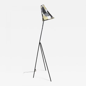 Mid-Century Modern Swedish Floor Lamp, Giraffe, Greta Grossman Style