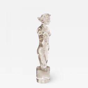 Venus De Milo' Nude Murano Glass Sculpture / Statue, Italian Mid-Century Modern