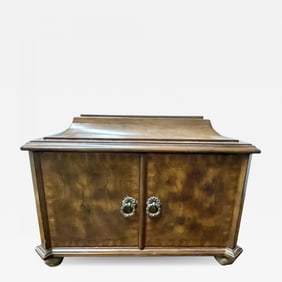 Maitland Smith Jewelry Box, Casket Box, Inlaid, Banded, Keepsake Box
