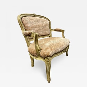Louis XV Style Diminutive Settee, Loveseat, Painted, French