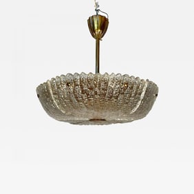 Swedish Mid-Century Modern Chandelier / Pendant by Carl Fagerlund for Orrefors