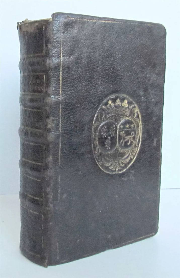 Buy 1687 L'annee Chretienne Masses In French & Latin Antique Armorial