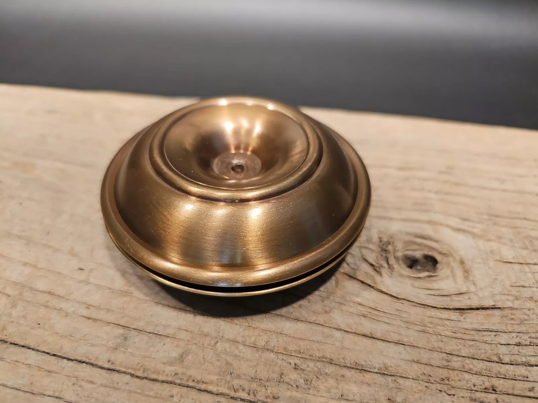 Brass Brighton Buns Traveling Candlestick Pair (1 of 9)