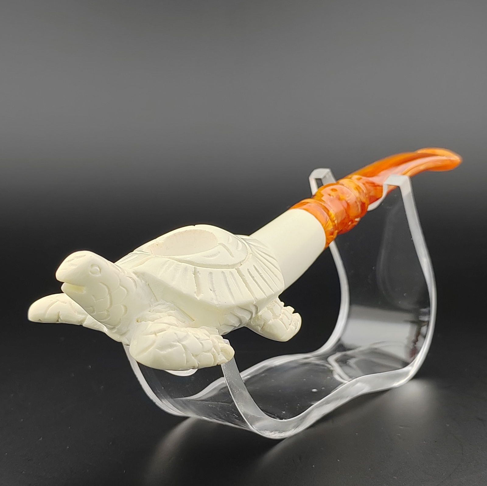 Turtle Meerschaum Pipe (1 of 8)