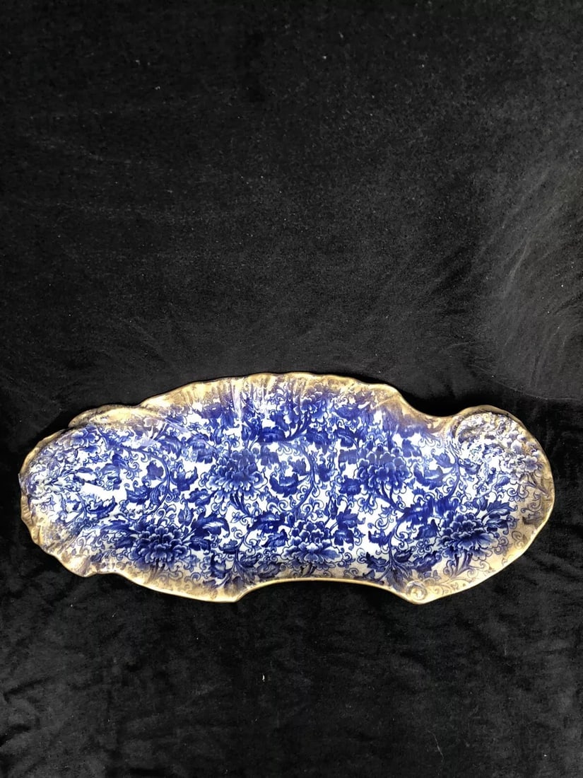 Doulton Flow Blue Tray (1 of 3)