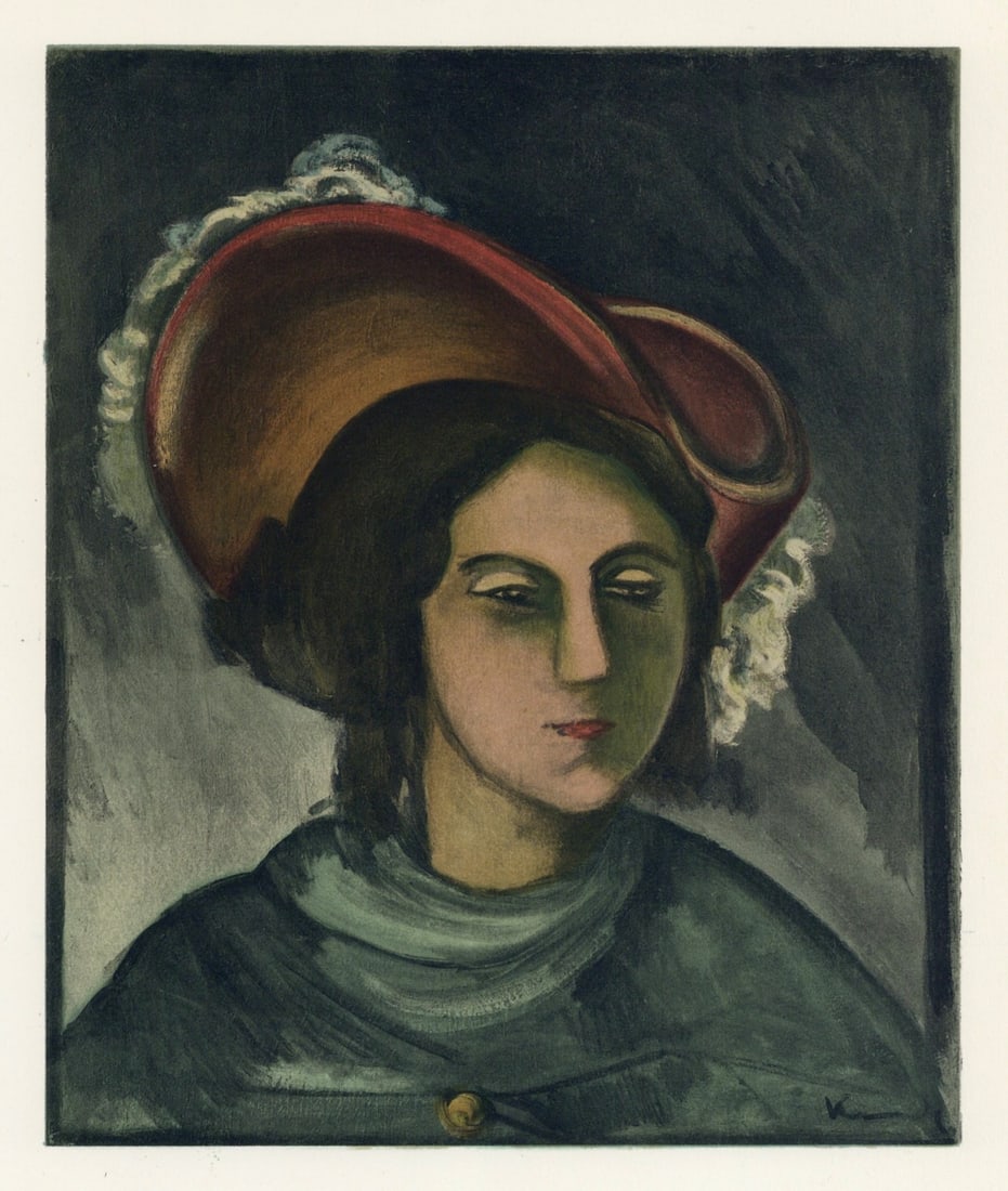 Maurice de Vlaminck lithograph "Madeleine" (1 of 1)