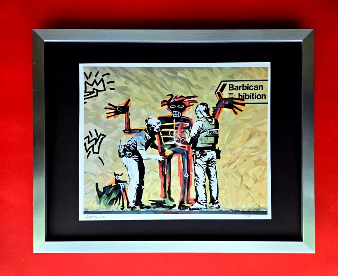 ALEXANDER DULAC | YOU'RE UNDER ARREST Hand Signed Authentic Print Ed of 10 | COA: My art is a celebration of the grandeur and splendor of the 21st century. Through my portraits, I seek to immortalize those who not only define but also inspire aspiration and luxury in our contempora