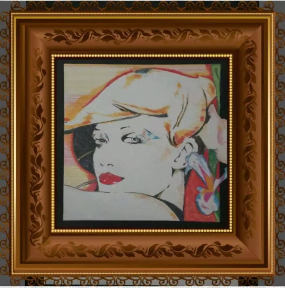 North American master: PATRICK NAGEL (1945 -1984) "Untitled" / No Framed (1 of 4)