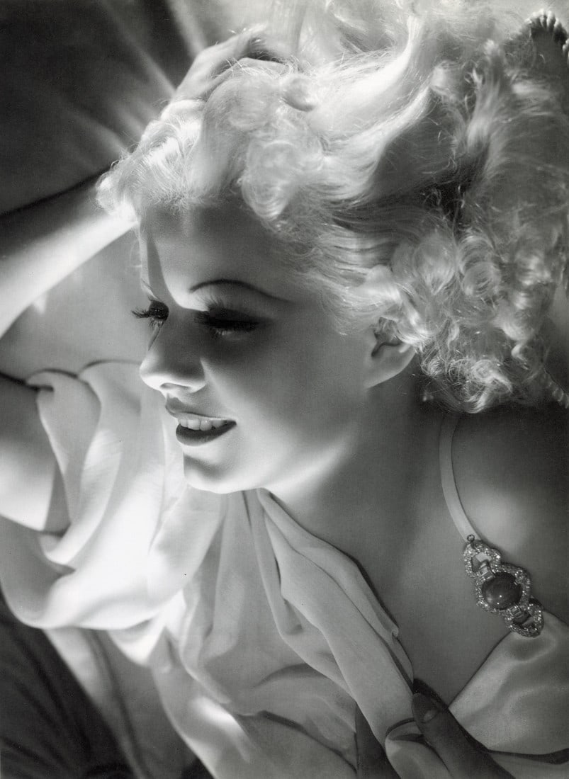 GEORGE HURRELL - Jean Harlow, 1935: Artist: George Hurrell Title: Jean Harlow, 1935 Medium: Photo Litho, 1997, Japan Dimensions: 8.7x11.95" Descrition: Heat Wax Mounted on 11x14" Conservation Board Artist Bio: George Hurrell (1904-1992)