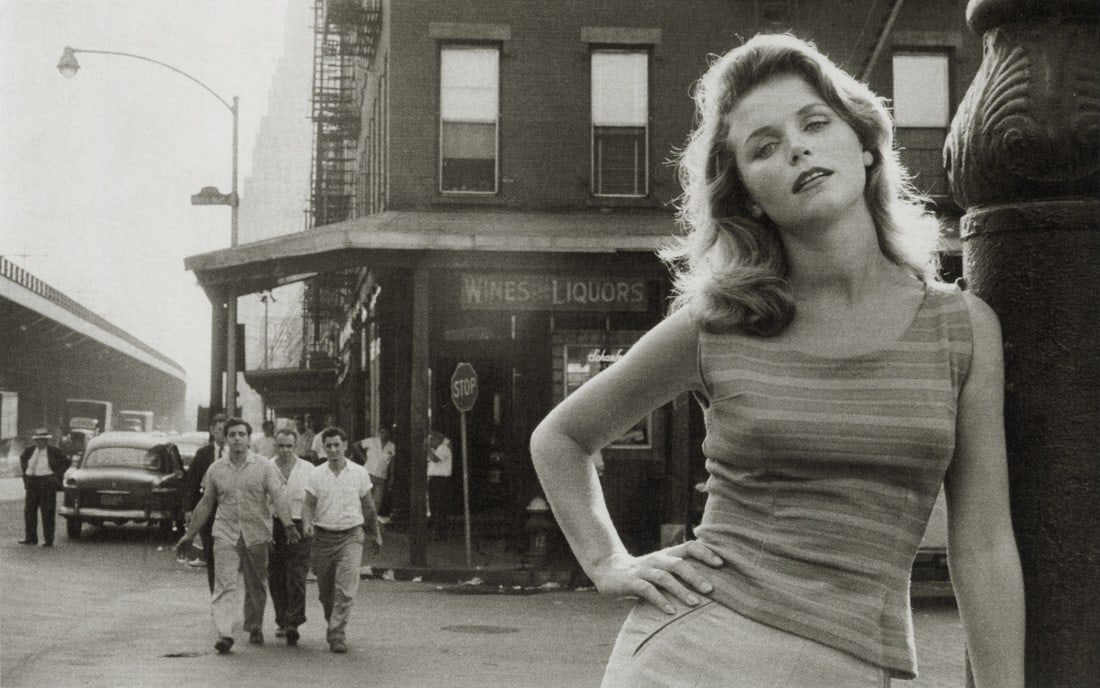 SAM SHAW - Lee Remick, New York City, 1960: Artist: Sam Shaw Title: Lee Remick, New York City, 1960 Medium: Photo Litho, 2010, Germany Dimensions: 8.6x5.4" Descrition: Heat Wax Mounted on 8.5x11" Conservation Board Artist Bio: Photographer Sam