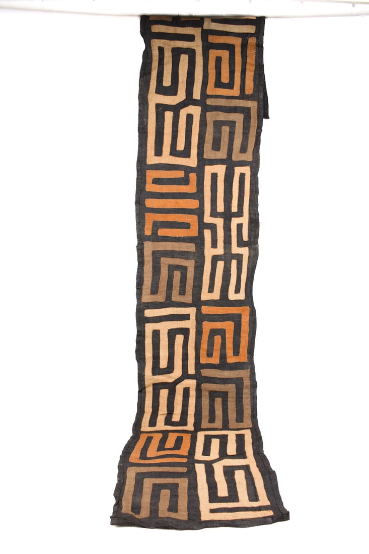 Textile - Cloth - Shoowa-Kuba - DR Congo 280 cm (1 of 5)