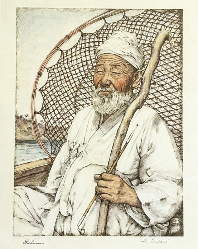 Willy Seiler (1903 - ?): Fisherman (1 of 1)