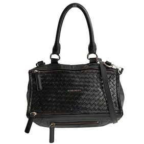 GIVENCHY Pandora bag in black leather