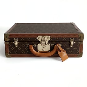 LOUIS VUITTON vintage Cotteville 45 bag in monogram canvas