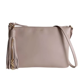 SAINT LAURENT "Logo" shoulder bag in leather