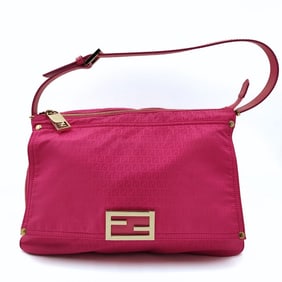 FENDI Mamma zip mini courgette shoulder bag