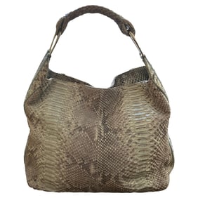 Giorgio Armani Animal Skin Shoulder Bag