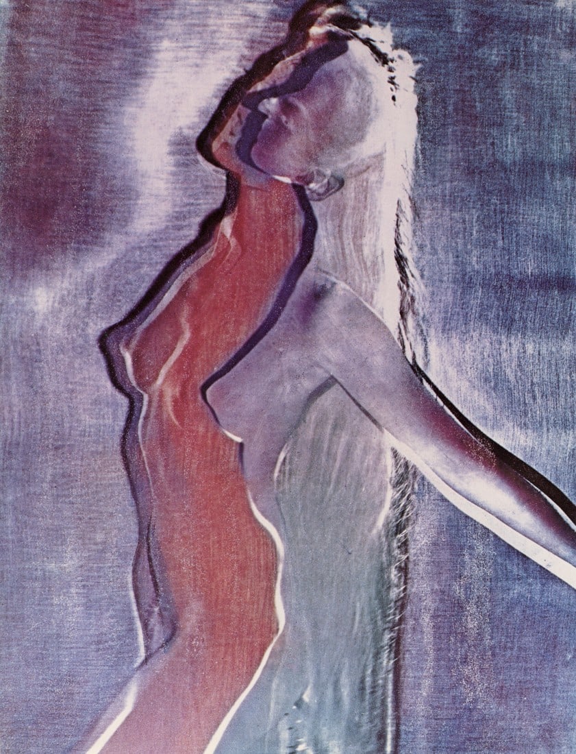 ERWIN BLUMENFIELD - Untitled: Artist: Erwin Blumenfield Title: Untitled Medium: Photo Litho, 1975, Italy Dimensions: 8.4x10.95" Description: Heat Wax Mounted on 11x14" Conservation Board Artist Bio: Erwin Blumenfeld was a German p