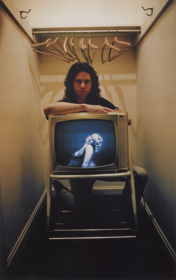 ART KANE - Jim Morrison, 1968: Artist: Art Kane Title: Jim Morrison, 1968 Medium: Photo Litho, 2008, USA Dimensions: 6.3x10" Description: Heat Wax Mounted on 11x14" Conservation Board Artist Bio: Art Kane (1925 -1995) was an Americ