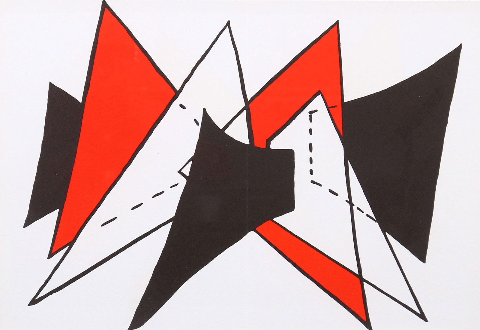Calder Lithograph DM25141d Derriere le Miroir 1963 (1 of 1)