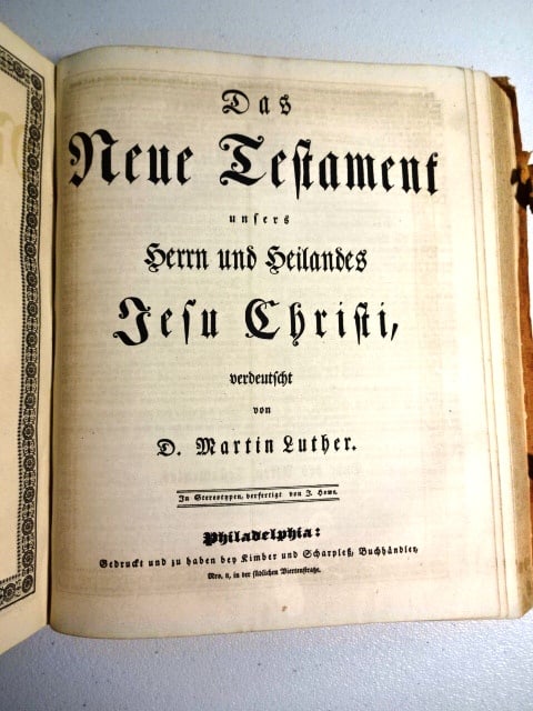 1829 Philadelphia Fraktur Biblia Das Ist (1 of 4)