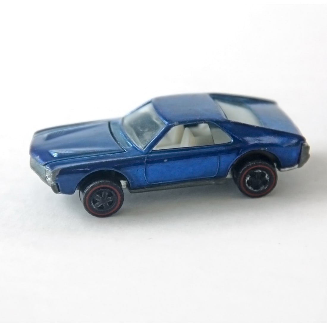 1968 Hot Wheels Redline Custom AMX Blue Original (1 of 7)